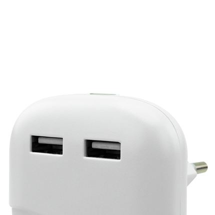 Afbeelding vergroten Ansmann Nachtlamp met schemer/bewegingssensor + USB