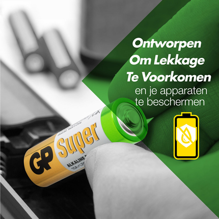Afbeelding vergroten GP AA Super Alkaline Batterij 20 Stuks