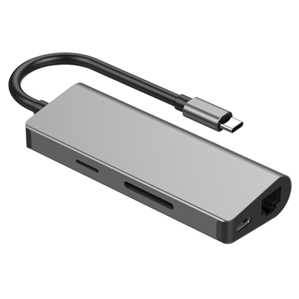 Afbeelding vergroten Cablexpert USB-C 5 in 1 Docking Station