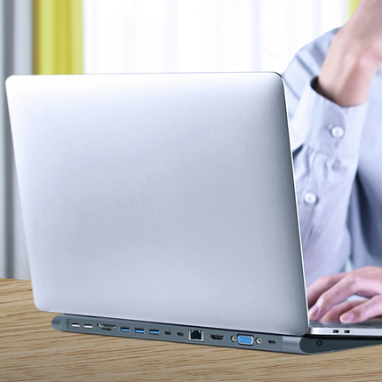 Afbeelding vergroten Cablexpert USB-C 9 in 1 Docking Station