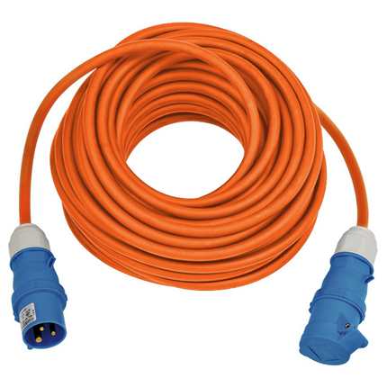 Afbeelding vergroten Verlengkabel 2x0.75mm Euro 3,0m Wit