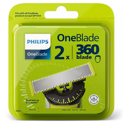 Philips OneBlade 360 scheermes QP420 2st