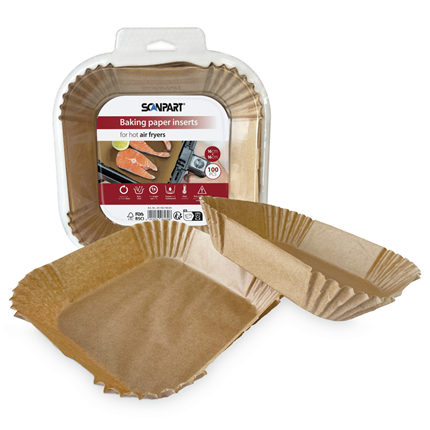 Afbeelding vergroten Scanpart Airfryer bakpapier 100 stuks