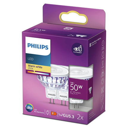 Afbeelding vergroten Phillips LED Spot MR16 GU5.3