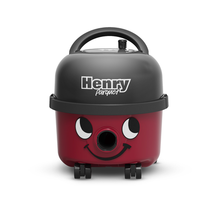 Afbeelding vergroten Numatic Stofzuiger Henry Parquet HVR-169 Bordeauxrood Met Parketborstel