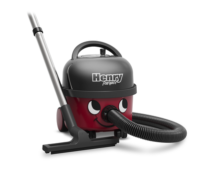 Afbeelding vergroten Numatic Stofzuiger Henry Parquet HVR-169 Bordeauxrood Met Parketborstel