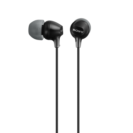 Afbeelding vergroten Sony hoofdtelefoon inner-ear zwart MDR-EX15LP