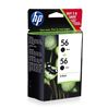 HP 56 2-Pack Black