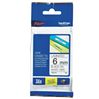 Brother Tape Zwart op Wit TZe-211 6mm
