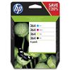 HP Cartridge 364 combipack zwart + kleur