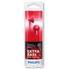 hoofdtelefoon in-ear rood