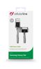 Cellular Line Laad+Datakabel Samsung 1M Zwart