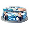 Philips Cd-R 700Mb 52Xspeed Printable Spindle 25 Stuks