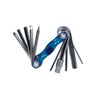 Dresco Fietsgereedschapset 11-delig blauw