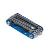 Dresco Fietsgereedschapset 11-delig blauw