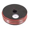 Scanpart Haspel Luidsprekersnoer 2X0,75 Rood-Zwart 100M