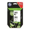 HP 302 Cartridge Combipack Zwart + Kleur