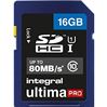 Integral SDHC kaart 16GB klasse 10