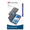 Cellular Line Bookcase Essential Zwart voor Samsung Galaxy S8