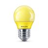Philips LED Lamp E27 3,1W Mat Geel