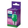 Philips LED Lampen E27 3,1W Mat Groen