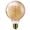 Philips LED Lamp E27 5W Flame Vintage Bol
