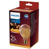 Philips LED Lamp E27 5W Flame Vintage Bol