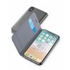 Cellular Line Bookcase Essential Zwart voor Apple iPhone X