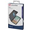 Cellular Line Bookcase Essential Zwart voor Apple iPhone X