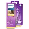Philips LED filament lamp E27 5,5Watt dimbaar 470Lm peer A60