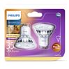 Philips LED lamp GU10 4Watt dimbaar extra warm licht 2 stuks