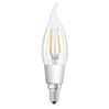 Osram ledlamp E14 4,5W Classic BA filament dim helder