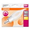 Osram ledlamp E14 4,5W Classic BA filament dim mat