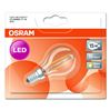 Osram ledlamp E14 1,2W Classic P filament helder