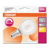 Osram ledlamp E14 2,5W Classic P filament dim mat