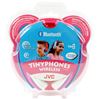 JVC Kids Hoofdtelefoon draadloze Bluetooth roze HA-KD9BT
