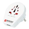 S-KROSS wereldreisstekker met USB wereld > Europa 1500260