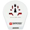 S-KROSS wereldreisstekker met USB wereld > Europa 1500260