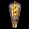 LED's Light Vintage Gold Filament LED E27 5 Watt 230 Lumen Dimbaar
