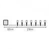 Emos Led Kerstverlichting Warm Wit 40 leds 2,8 meter