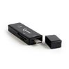Gembird SDkaart lezer USB-A / Micro-USB / USB-C Zwart