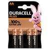 Duracell Alkaline Plus AA 4 Stuks