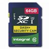 Integral Secure Digital kaart 64GB SDXC dash+security cam