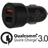 Mobilize Autolader 2 x USB 4800mA MOBCC017 Zwart