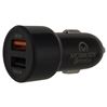 Mobilize Autolader 2 x USB 4800mA MOBCC017 Zwart