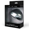 Gembird draadloze ergonomische muis MUSWERGO02 grijs