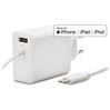 Mobilize Snellader USB + Lightning 1m Wit