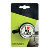 Dresco "I Love My Bike" Fietsbel Zilver