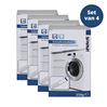 Scanpart ontkalker voor wasmachine en vaatwasser 250g 4 stuks