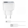 Cellular Line USB thuislader + lightning 1xUSB 2.1A wit